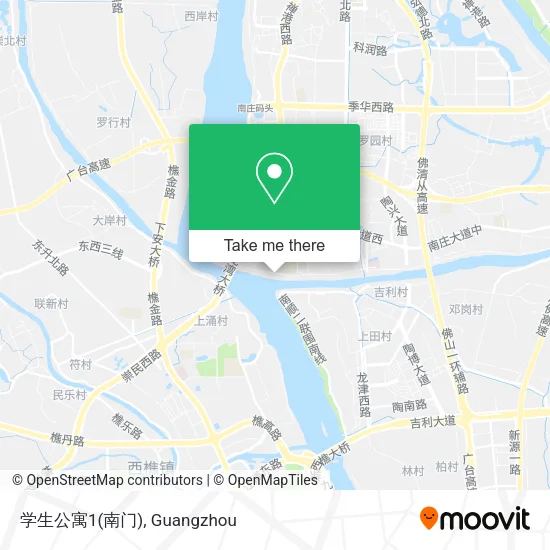 学生公寓1(南门) map