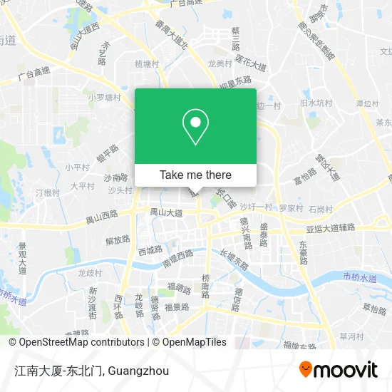 江南大厦-东北门 map