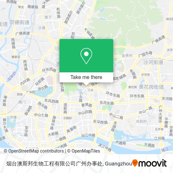 烟台澳斯邦生物工程有限公司广州办事处 map
