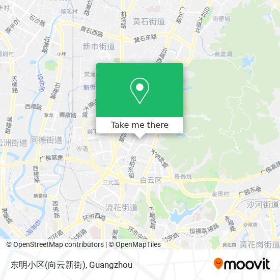东明小区(向云新街) map