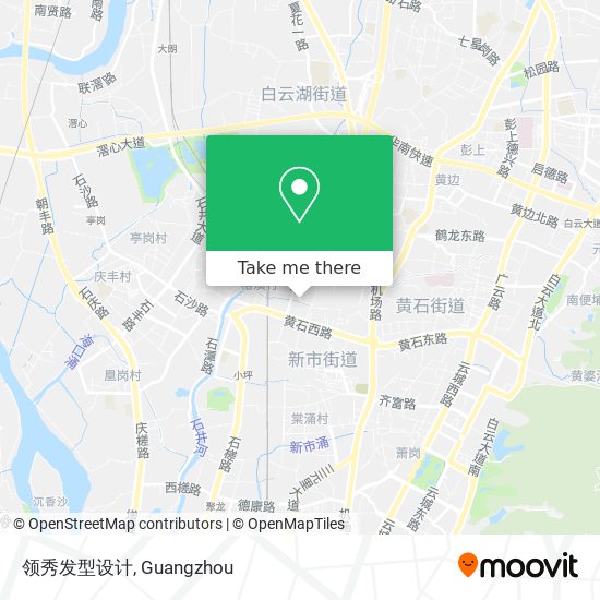 领秀发型设计 map