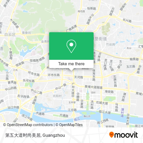 第五大道时尚美居 map