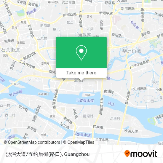 沥滘大道/五约后街(路口) map