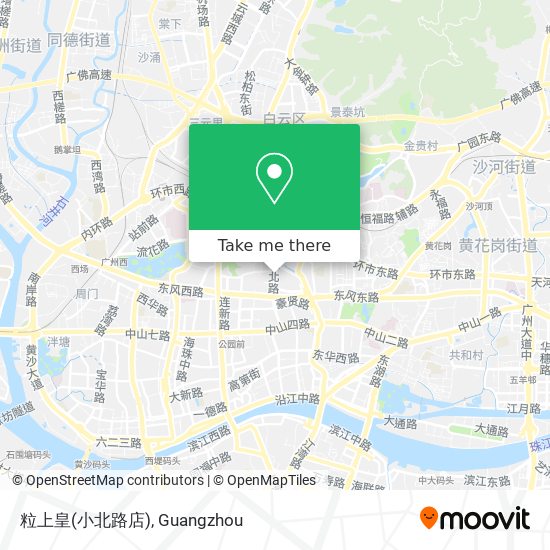粒上皇(小北路店) map