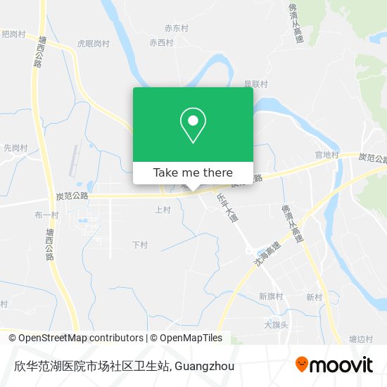 欣华范湖医院市场社区卫生站 map