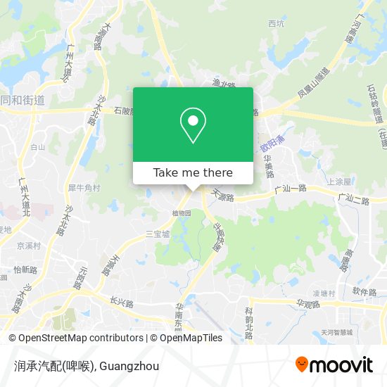 润承汽配(啤喉) map