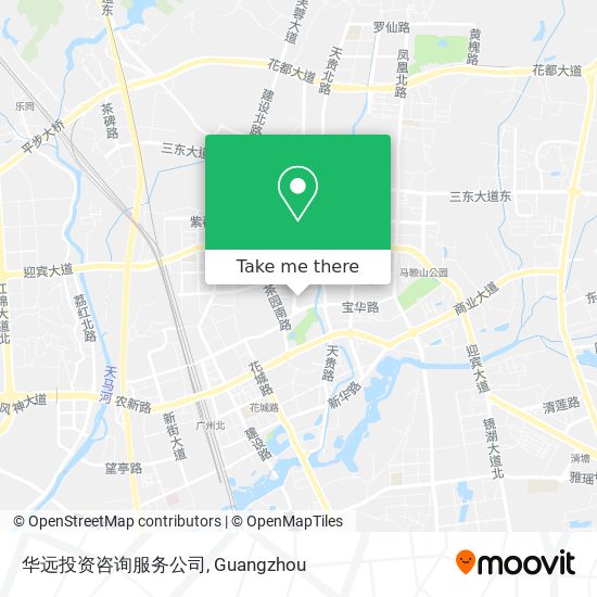 华远投资咨询服务公司 map