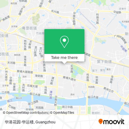 华港花园-华运楼 map
