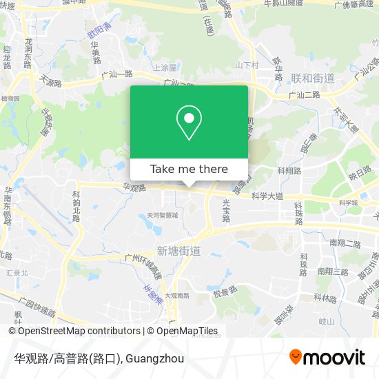 华观路/高普路(路口) map
