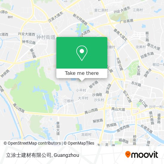 立涂士建材有限公司 map