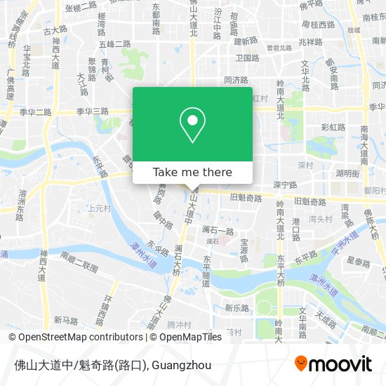 佛山大道中/魁奇路(路口) map