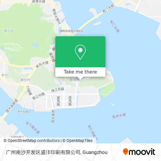 广州南沙开发区盛沣印刷有限公司 map