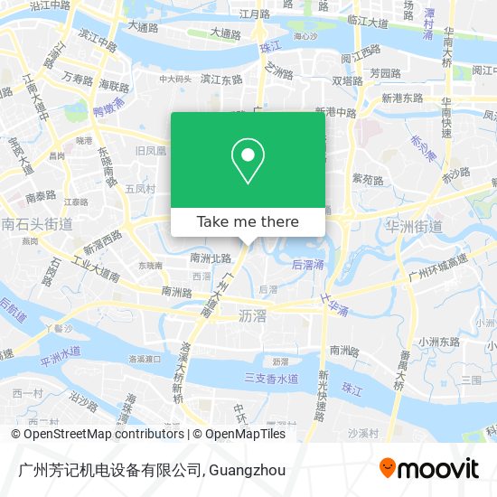 广州芳记机电设备有限公司 map