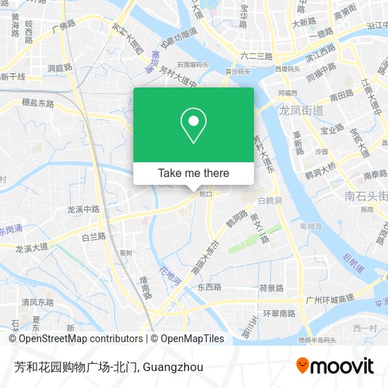 芳和花园购物广场-北门 map
