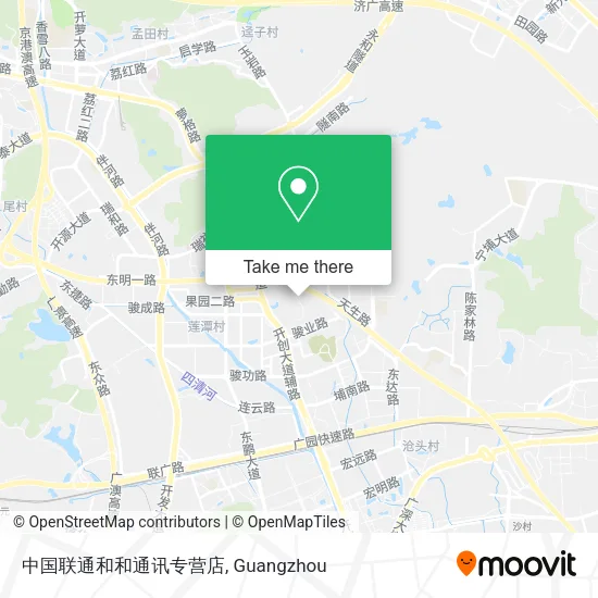 中国联通和和通讯专营店 map