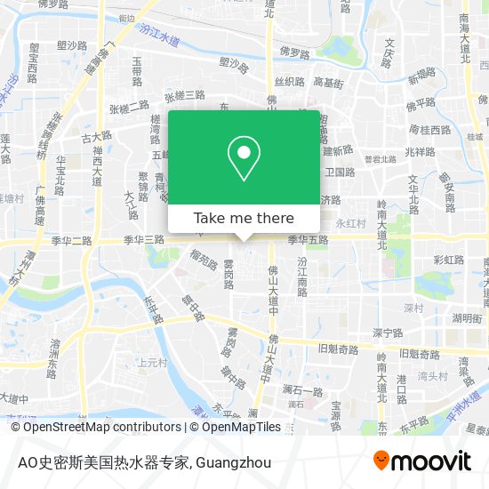 AO史密斯美国热水器专家 map