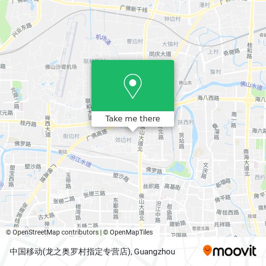 中国移动(龙之奥罗村指定专营店) map