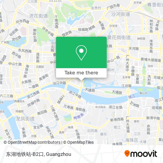 东湖地铁站-B2口 map