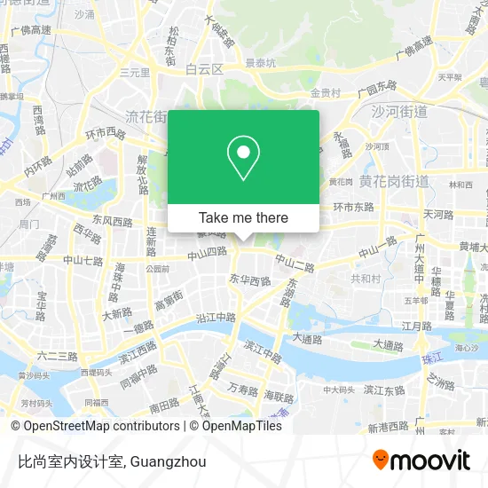 比尚室内设计室 map