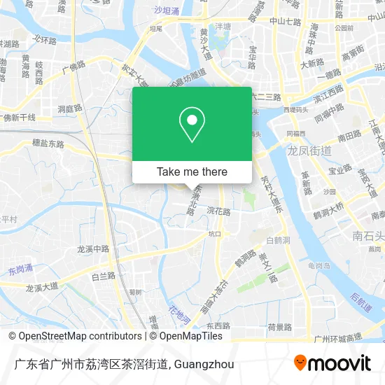 广东省广州市荔湾区茶滘街道 map