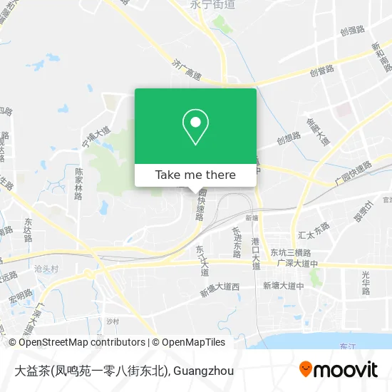 大益茶(凤鸣苑一零八街东北) map