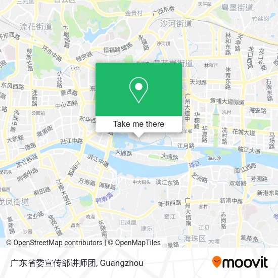 广东省委宣传部讲师团 map