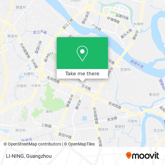 LI-NING map