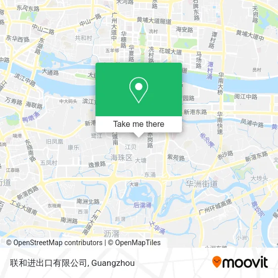 联和进出口有限公司 map