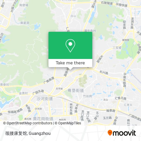 颈腰康复馆 map