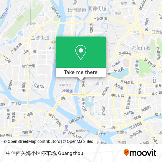 中信西关海小区停车场 map