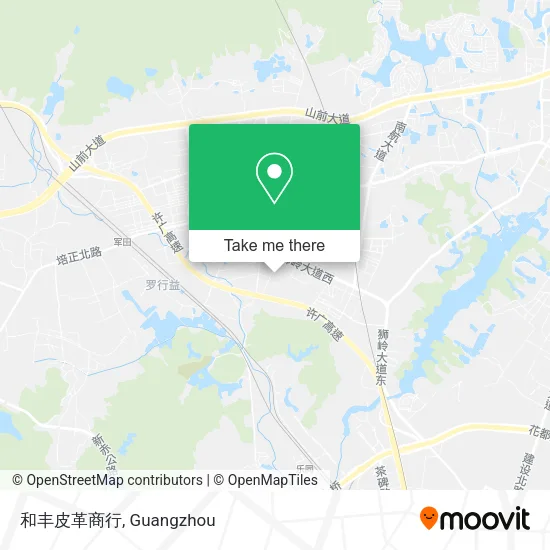 和丰皮革商行 map