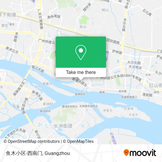 鱼木小区-西南门 map