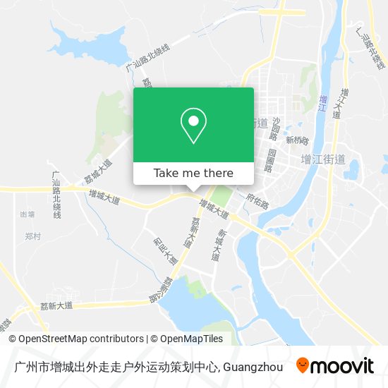 广州市增城出外走走户外运动策划中心 map