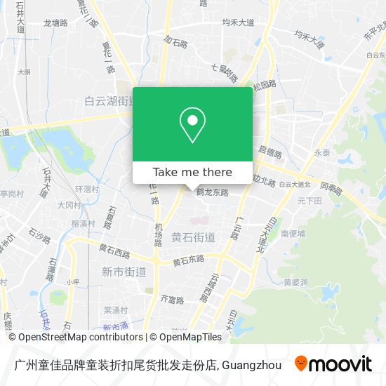 广州童佳品牌童装折扣尾货批发走份店 map