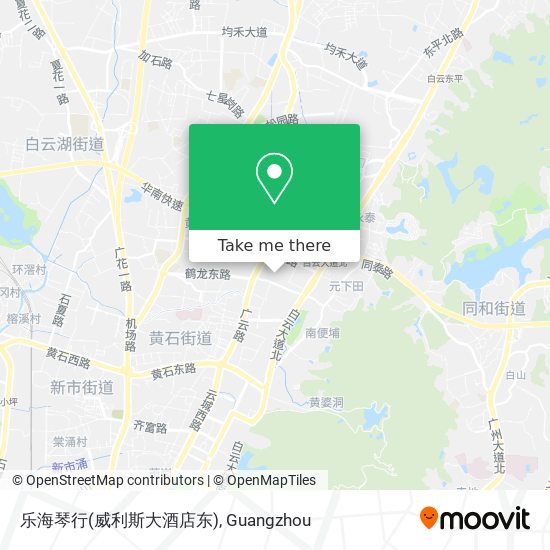 乐海琴行(威利斯大酒店东) map