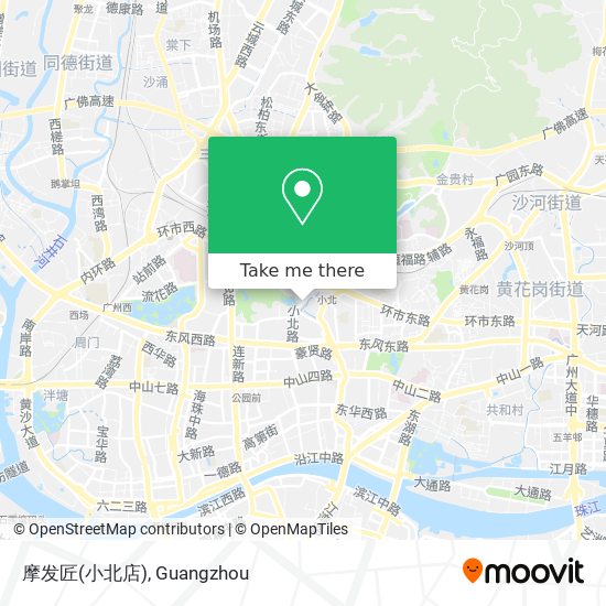 摩发匠(小北店) map