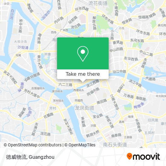 德威物流 map