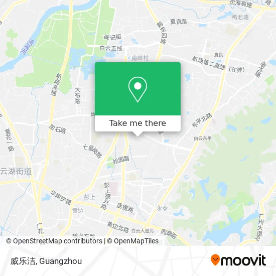 威乐洁 map