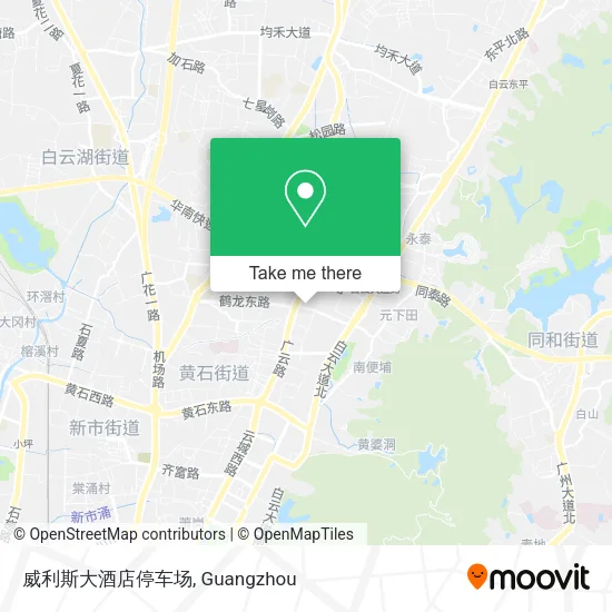 威利斯大酒店停车场 map