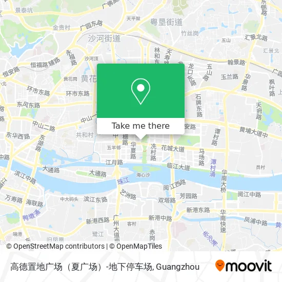高德置地广场（夏广场）-地下停车场 map