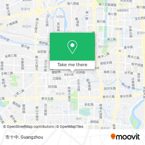 市十中 map