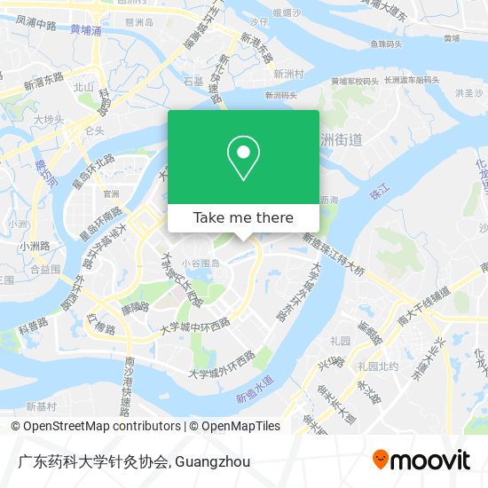 广东药科大学针灸协会 map