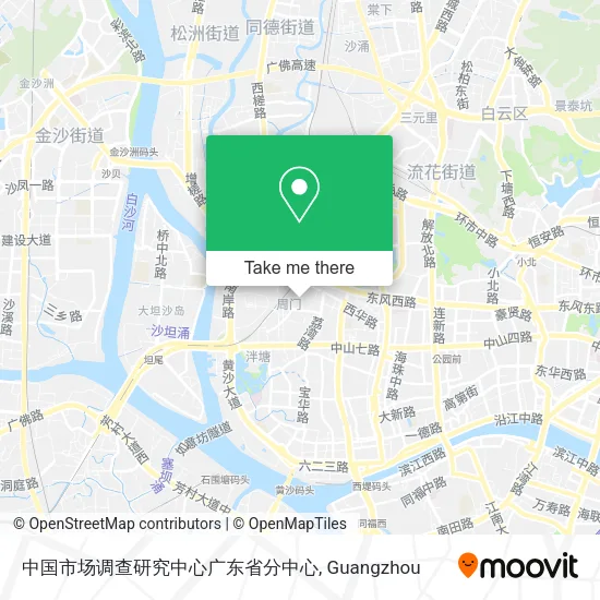 中国市场调查研究中心广东省分中心 map