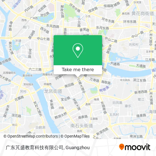 广东芃盛教育科技有限公司 map