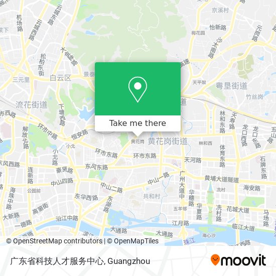 广东省科技人才服务中心 map