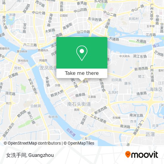 女洗手间 map