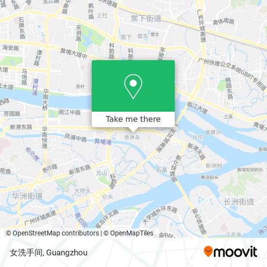 女洗手间 map