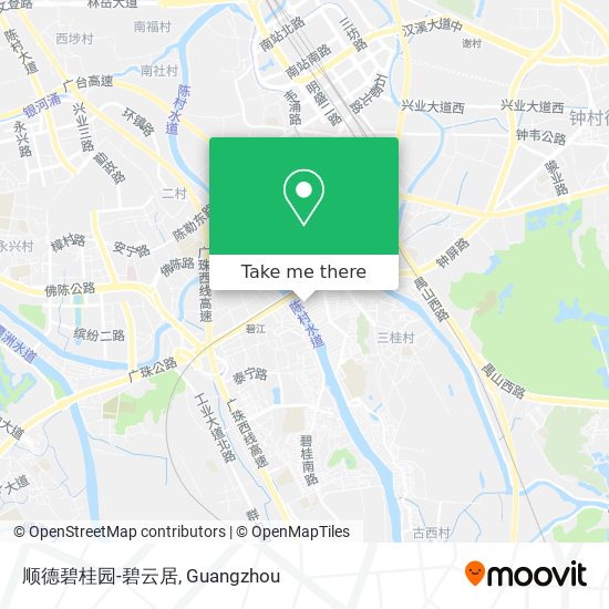 顺德碧桂园-碧云居 map