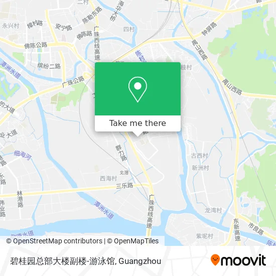 碧桂园总部大楼副楼-游泳馆 map