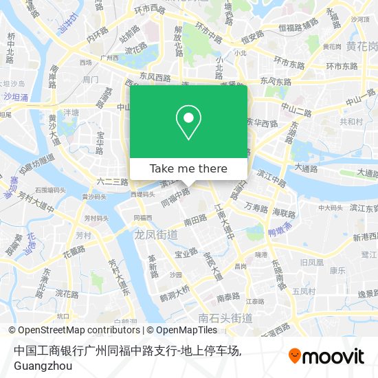 中国工商银行广州同福中路支行-地上停车场 map